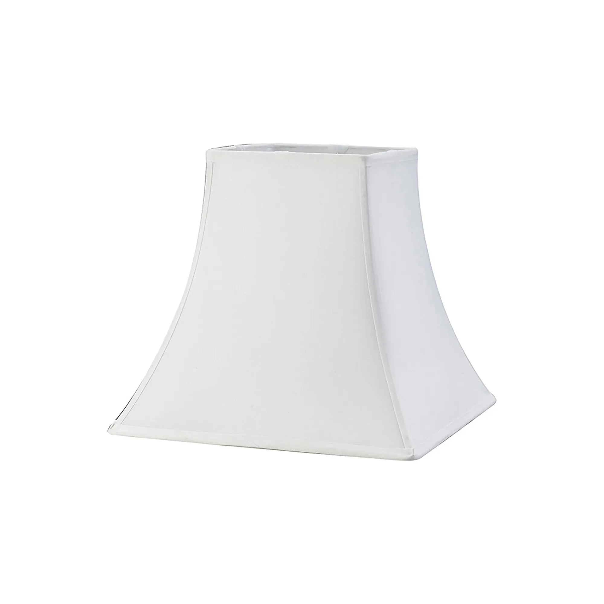 ILS20253  Contessa 30.5cm Square Fabric Shade White